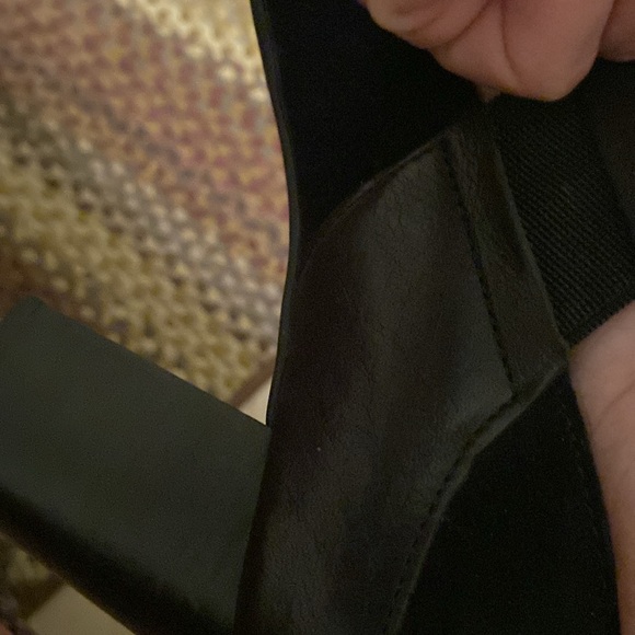 BORN Black heels with cute strap with elastic, size 8.5, NWOT, 3” heel - Picture 13 of 13